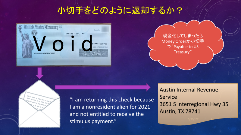 米国コロナ給付金の返還方法と返納理由 Cdh