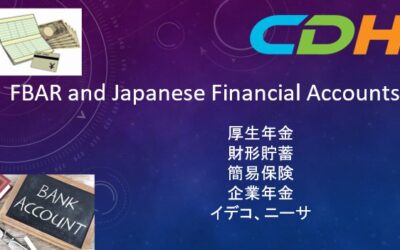 FBAR and Japanese Financial Accounts