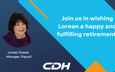 Lorean Sneed Set To Retire After 11 Years With CDH!